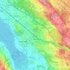 Mappa topografica Uster, altitudine, rilievo
