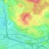 Mappa topografica Wallisellen, altitudine, rilievo