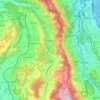 Mappa topografica Stallikon, altitudine, rilievo