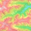Mappa topografica Campo (Vallemaggia), altitudine, rilievo