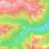 Mappa topografica Cerentino, altitudine, rilievo