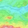 Mappa topografica Uzwil, altitudine, rilievo