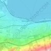 Mappa topografica Rorschach, altitudine, rilievo