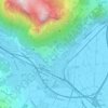 Mappa topografica Sargans, altitudine, rilievo