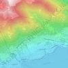 Mappa topografica Minusio, altitudine, rilievo
