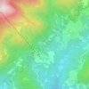 Mappa topografica Miglieglia, altitudine, rilievo