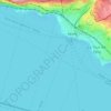 Mappa topografica Corseaux, altitudine, rilievo