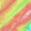 Mappa topografica Le Chenit, altitudine, rilievo