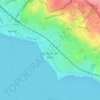 Mappa topografica La Tour-de-Peilz, altitudine, rilievo