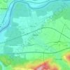 Mappa topografica Möhlin, altitudine, rilievo