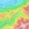 Mappa topografica Isone, altitudine, rilievo