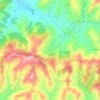 Mappa topografica Sciolze, altitudine, rilievo
