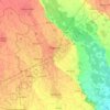 Mappa topografica Vigevano, altitudine, rilievo