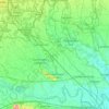 Mappa topografica Lodi, altitudine, rilievo