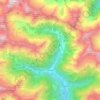 Mappa topografica Sonogno, altitudine, rilievo