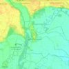 Mappa topografica Costa de' Nobili, altitudine, rilievo