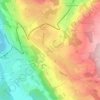 Mappa topografica Berikon, altitudine, rilievo