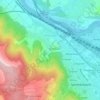 Mappa topografica Killwangen, altitudine, rilievo