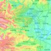 Mappa topografica 长阳土家族自治县, altitudine, rilievo