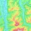 Mappa topografica Oberhelfenschwil, altitudine, rilievo