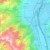 Mappa topografica Grabs, altitudine, rilievo