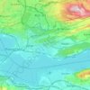 Mappa topografica Rapperswil-Jona, altitudine, rilievo