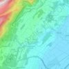 Mappa topografica Rances, altitudine, rilievo