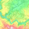 Mappa topografica Sober, altitudine, rilievo