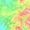 Mappa topografica Samos, altitudine, rilievo