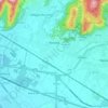 Mappa topografica Rezzato, altitudine, rilievo