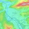 Mappa topografica Wettingen, altitudine, rilievo