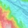 Mappa topografica Spreitenbach, altitudine, rilievo