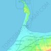 Mappa topografica Milazzo, altitudine, rilievo