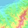 Mappa topografica Rometta, altitudine, rilievo