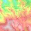 Mappa topografica Tortorici, altitudine, rilievo