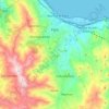 Mappa topografica Patti, altitudine, rilievo