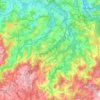 Mappa topografica Abegondo, altitudine, rilievo