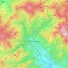 Mappa topografica Pontremoli, altitudine, rilievo