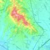 Mappa topografica Montecarlo, altitudine, rilievo