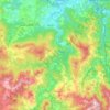 Mappa topografica Molare, altitudine, rilievo