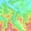 Mappa topografica Mombasiglio, altitudine, rilievo