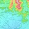 Mappa topografica Gussago, altitudine, rilievo