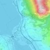 Mappa topografica Vercurago, altitudine, rilievo