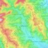 Mappa topografica Valdagno, altitudine, rilievo