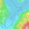 Mappa topografica Porto Ceresio, altitudine, rilievo