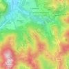 Mappa topografica Cremeno, altitudine, rilievo