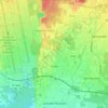 Mappa topografica Ferno, altitudine, rilievo