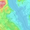 Mappa topografica Arona, altitudine, rilievo