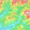Mappa topografica Vico, altitudine, rilievo