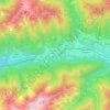 Mappa topografica Druogno, altitudine, rilievo